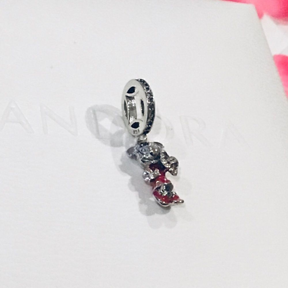 MINNIE MOUSE SILVER CHARM  - Picture 3 of 5